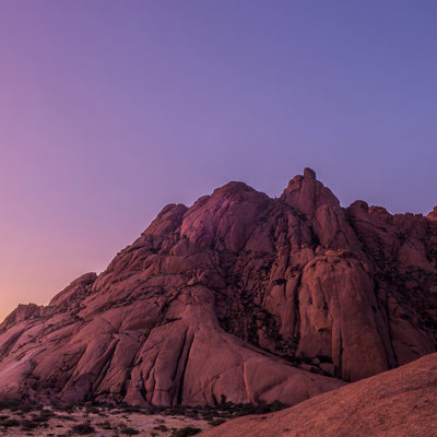 Track desert wildlife in Damaraland