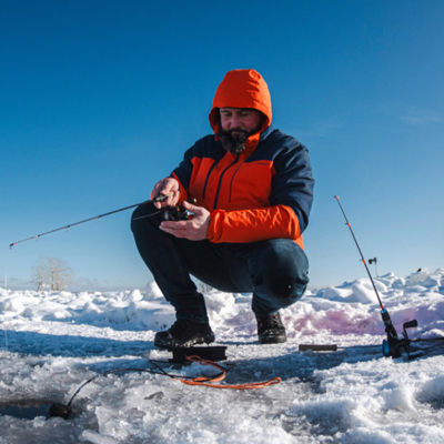 Ice fishing
