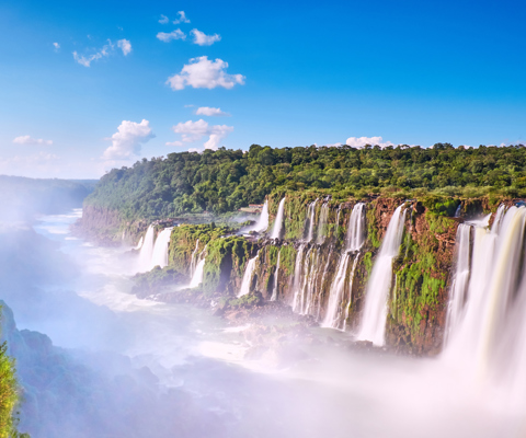Marvel at Iguazú Falls