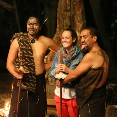 A traditional Hāngi feast in Rotorua