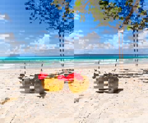 Coconut-based island desserts