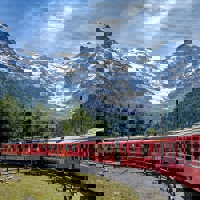 The Bernina Express: an Italian & Swiss railway journey 