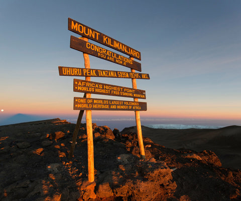 Tackle Kilimanjaro or hike in its foothills