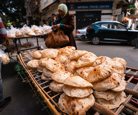 Street food & local koshari