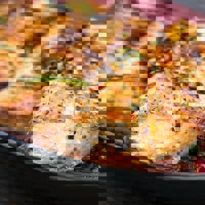 Fresh lagoon seafood specialities