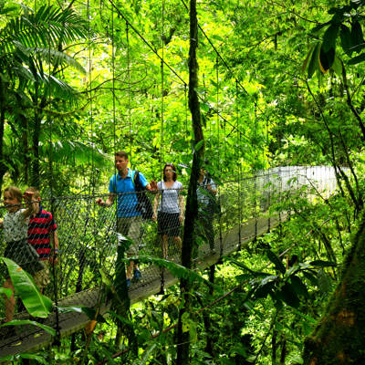 Explore on a hiking tour 