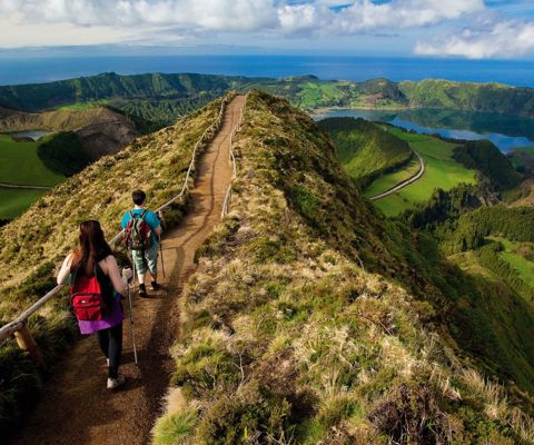 Experience a meal cooked by a volcano