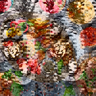 Modern Middle Eastern sharing plates