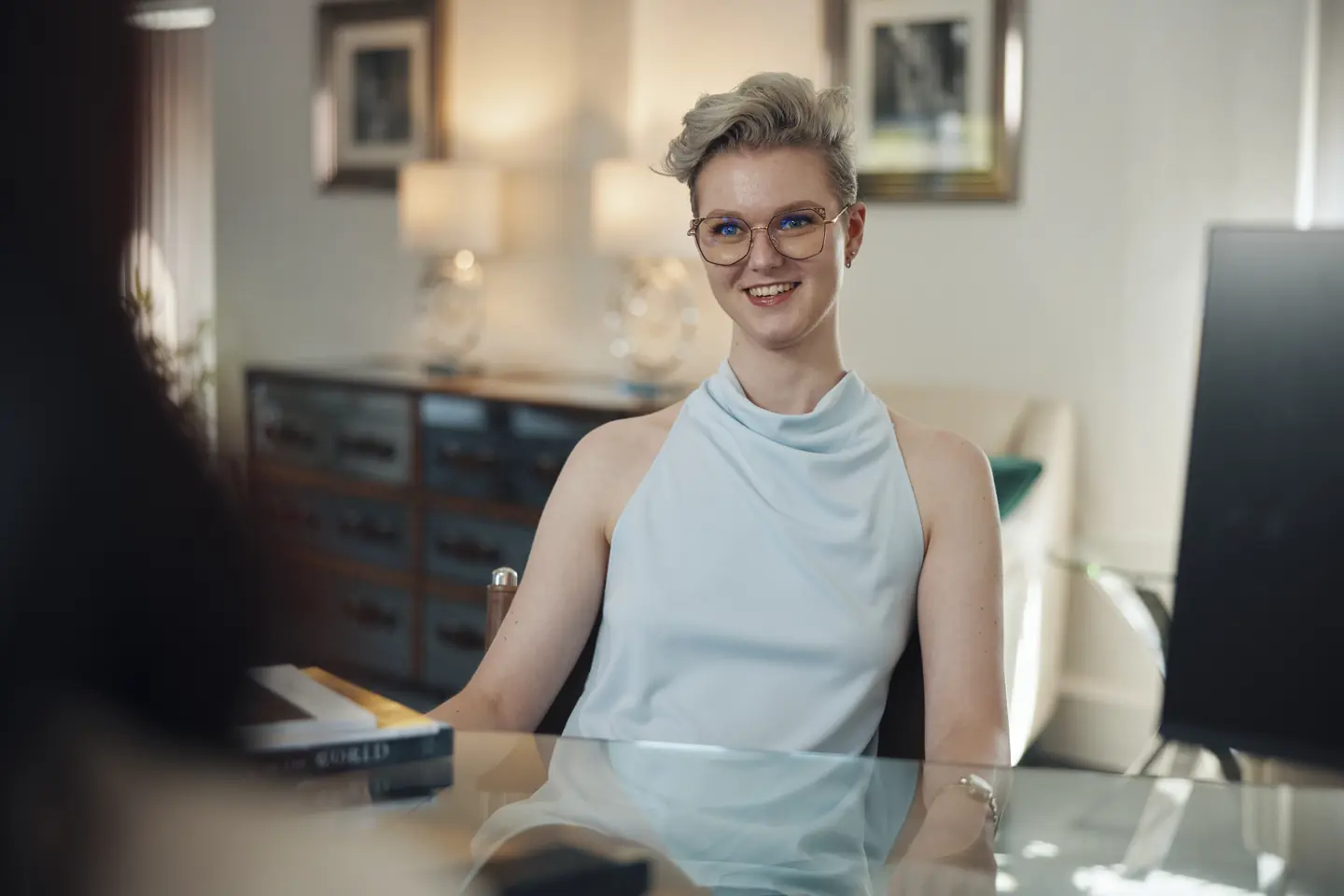 Travel Counsellor talking to her mentor