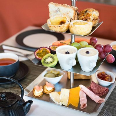 Refined dining and views