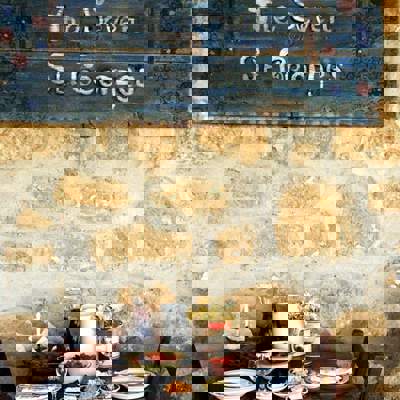 Seaside dining in Paphos 