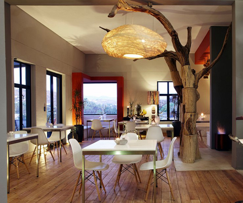 Refined dining and views