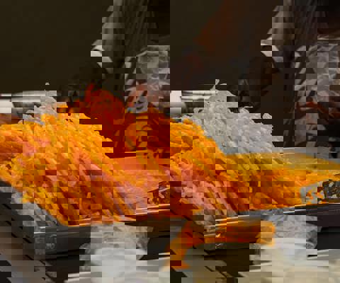 Street food and market snacks