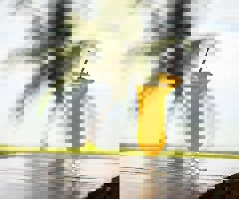 Fresh tropical fruit platters