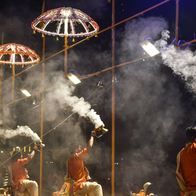 Witness sacred rituals along the Ganges