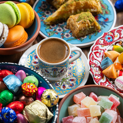 Baklava, künefe, and Turkish desserts