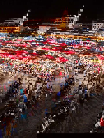 Street food, souks, and market snacks