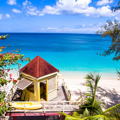 Relax on Grand Anse Beach