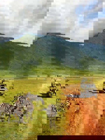 Descend into Ngorongoro Crater