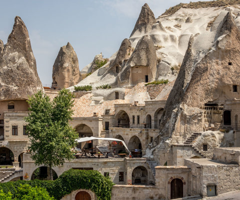 Explore the fairy chimneys of Cappadocia