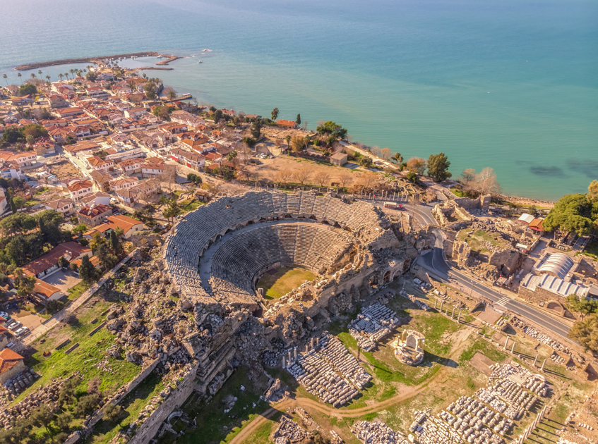 Antalya aerial view