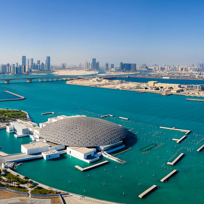 Explore Louvre Abu Dhabi and Saadiyat Island