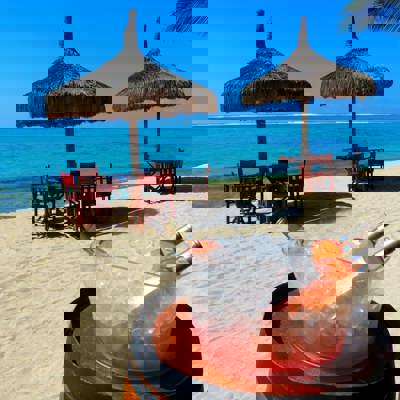 Upscale resort dining and rum tastings