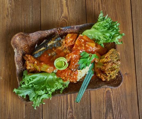 Cou-cou and flying fish