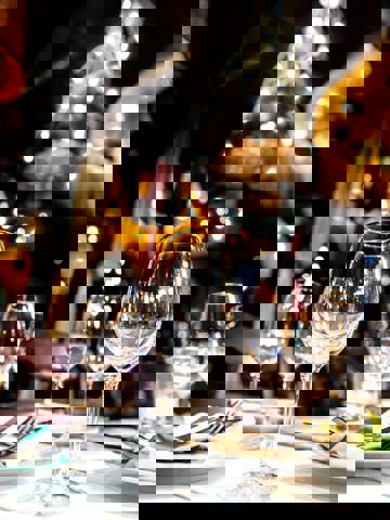 Fine dining on luxury ships