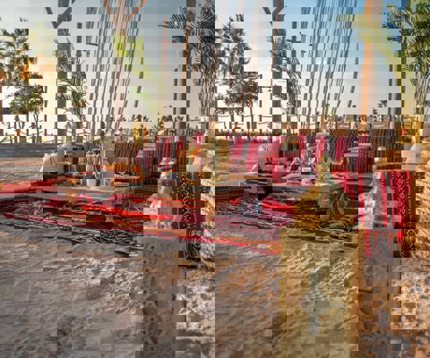 Seafood with a Gulf backdrop