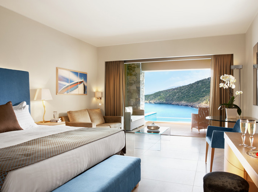 Daios Cove Deluxe Room Sea View with Individual Pool