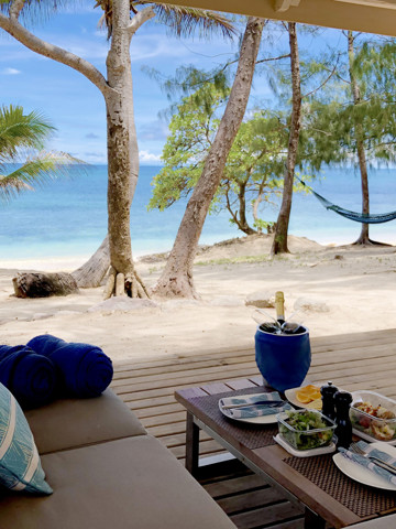 Beach bars and barefoot lunches